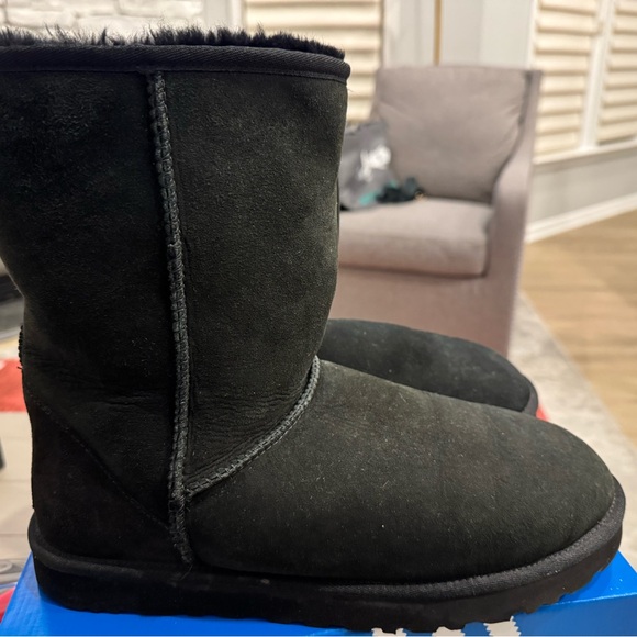 UGG Black Suede Boots - Picture 1 of 5